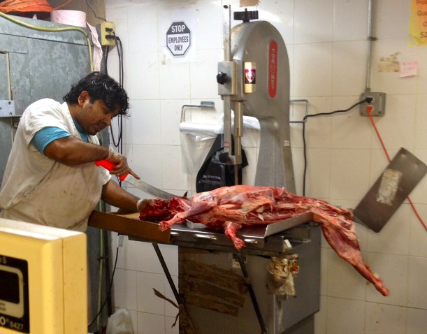 Yusuf Sheik at work.